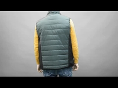 OEM दूर अवरक्त विद्युत गर्म कपड़े पुरुषों के रिचार्जेबल गर्म जैकेट