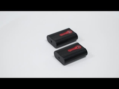 पोर्टेबल 7.4V ली आयन बैटरी पैक 2600mAh कपड़े गर्म करने/जूते गर्म करने/ताप कंबल के लिए