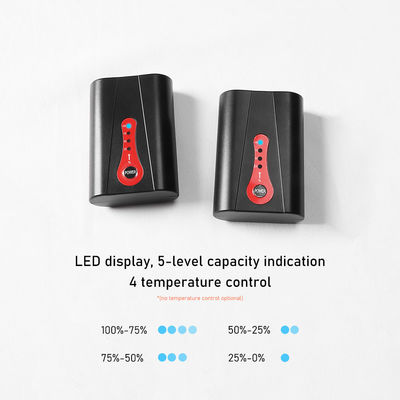 ली आयन हीटेड सॉक्स बैटरी 18650 7.4V 2600mAh रिचार्जेबल
