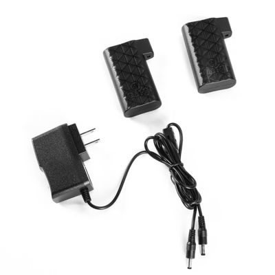 7.4V 2600mAh हीटेड सॉक्स बैटरी शॉर्ट सर्किट प्रोटेक्शन ब्लैक