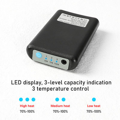 ग्रे 4000mAh बैटरी गर्म स्टॉकिंग्स तीन अस्थायी। गियर गर्म संपीड़न मोज़े